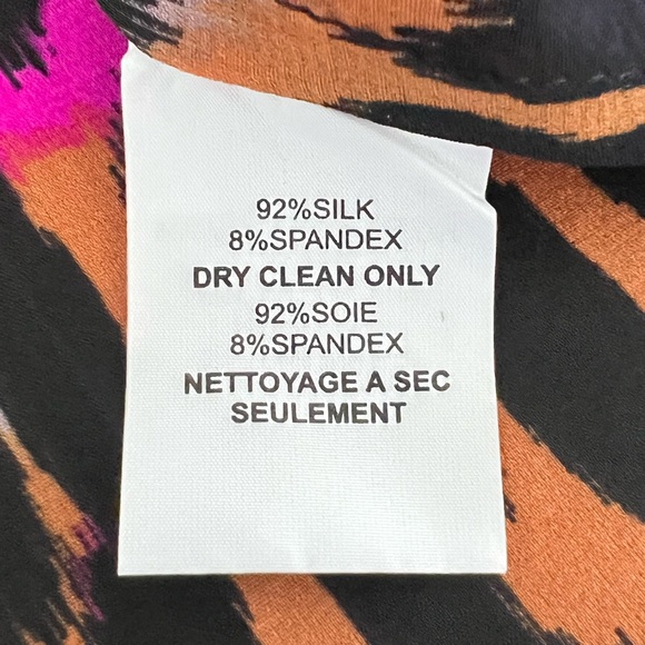 Trina Turk Leopard Long Sleeve Top - Picture 6 of 6